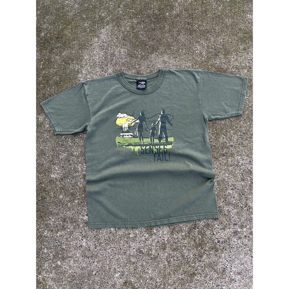 Rare Vintage 00’s Senses Fail! Promo T-Shirt Rothco Tag